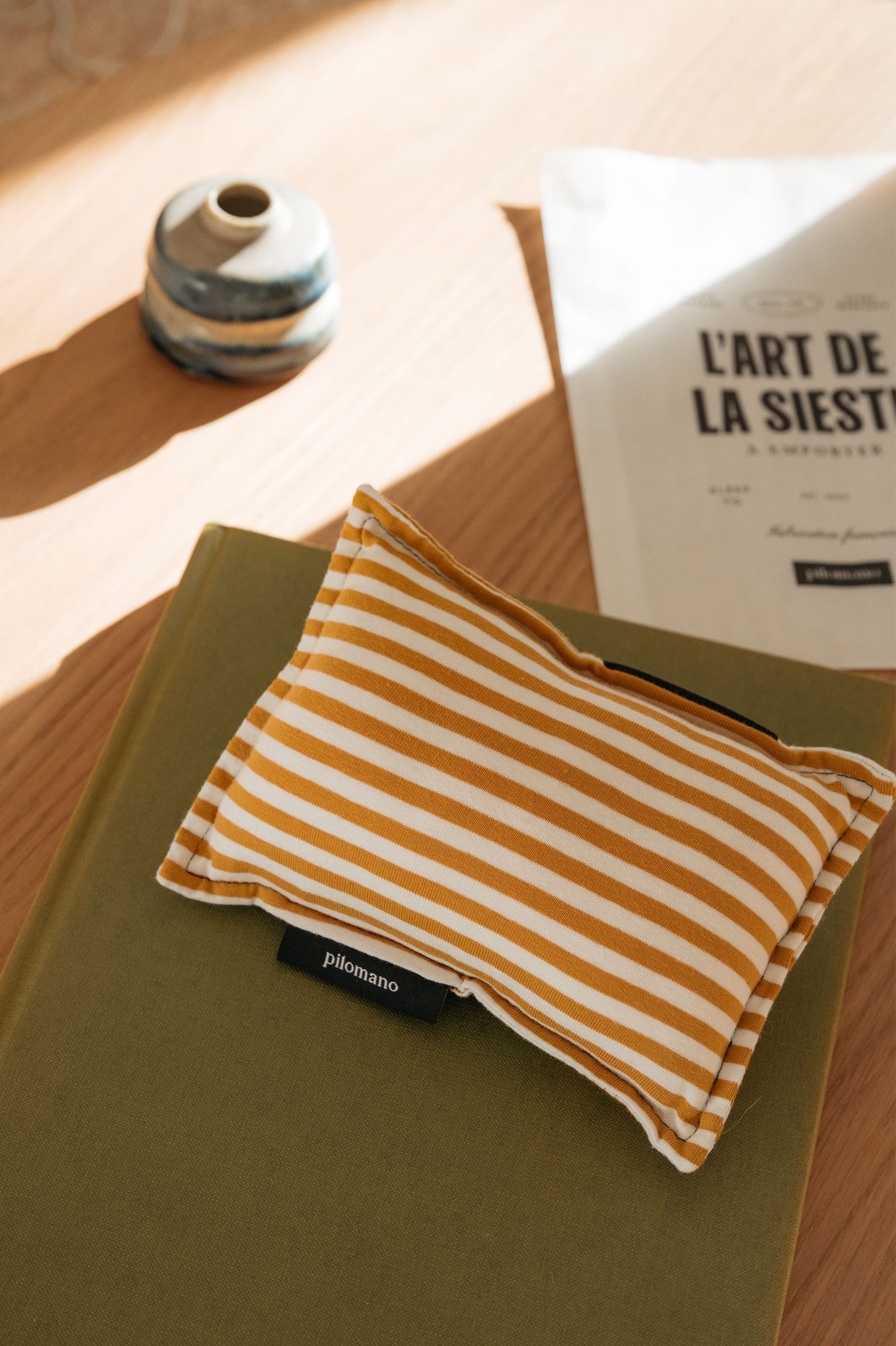 Riviera Ocre print