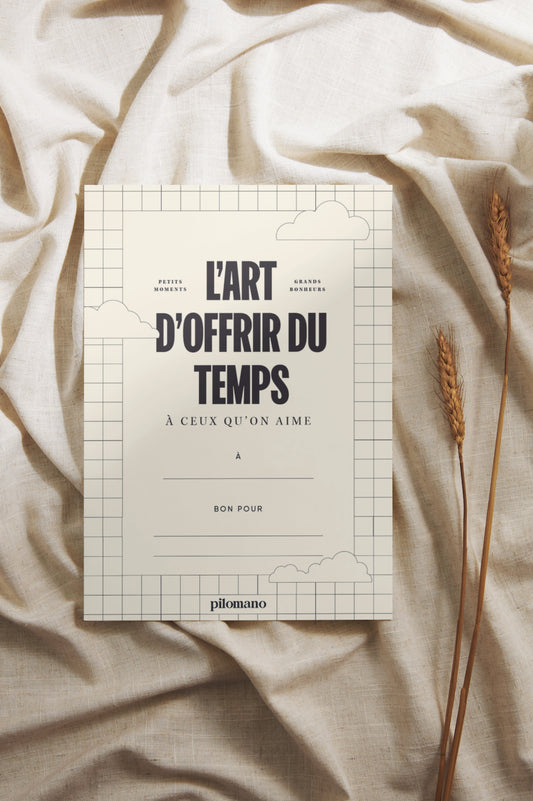 Carte L'art d'offrir du Temps